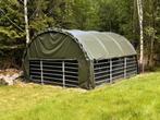 Mobiele schuilstal, weidetent XL: Paarden, Pony, Alpaca, Koe, Stalling, 4 paarden of pony's of meer