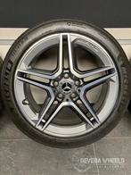 18” originele Mercedes C W205 AMG velgen + banden 5x112 A205, Banden en Velgen, Gebruikt, Personenwagen, Ophalen of Verzenden