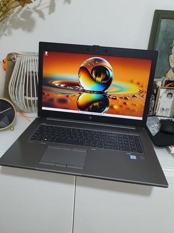 HP Zbook i7  17" G6  /  RTX 3000  / 64GB  /  2 Terabyt beschikbaar voor biedingen