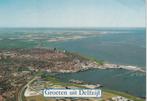 DELFZIJL Panorama Luchtfoto Groeten, Verzamelen, Verzenden, 1980 tot heden, Gelopen, Groningen