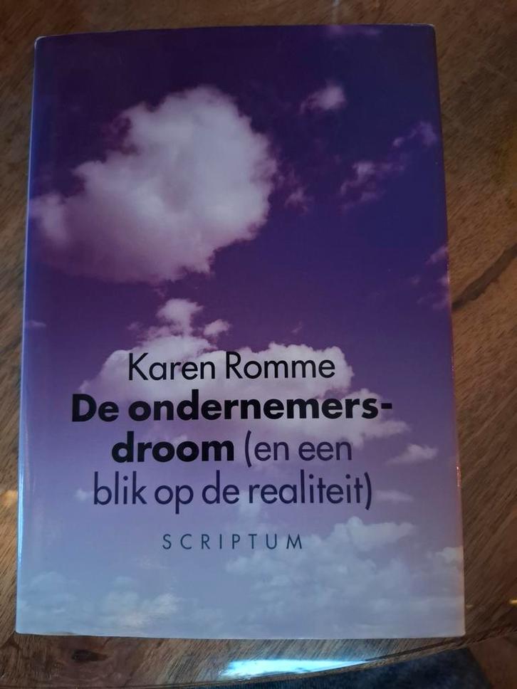 De Ondernemersdroom - Karen Romme, Boeken, Economie, Management en Marketing, Gelezen, Economie en Marketing, Ophalen of Verzenden