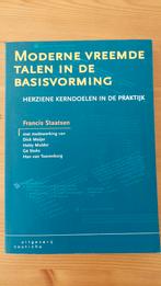 F. Staatsen - Moderne vreemde talen in de basisvorming, Sociale wetenschap, Ophalen of Verzenden, Zo goed als nieuw, F. Staatsen