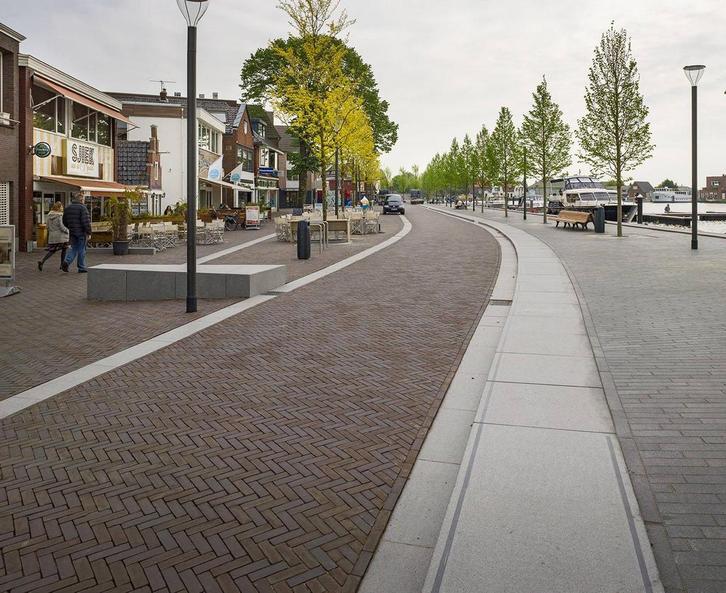 Gebakken dikformaat omber Wieneberger 98 m2, Tuin en Terras, Tegels en Klinkers, Nieuw, Klinkers, Natuursteen, Ophalen of Verzenden