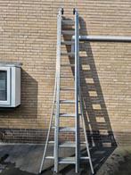 Uitschuifbare ladder - Maxall MR 3X12, Gebruikt, Ophalen of Verzenden, Ladder, Opvouwbaar of Inschuifbaar