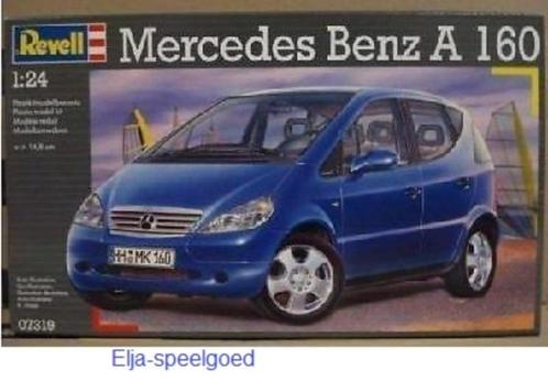 Revell1 :24 Mercedes A160 67319 modelbouw auto+verf+lijm, Hobby en Vrije tijd, Modelbouw | Auto's en Voertuigen, Nieuw, Auto, Groter dan 1:32