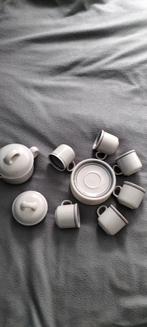 Vintage koffie-/theeservies CP Colditz DDR, Ophalen, Overige typen, Zo goed als nieuw, Overige stijlen