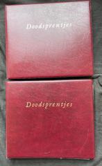 2 albums met ruim 625 oude tot hele bidprentjes., Ophalen of Verzenden