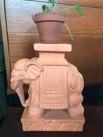 Terracotta olifant, tof als plantentafeltje!, Huis en Inrichting, Gebruikt, Ophalen of Verzenden