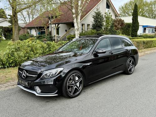 Mercedes-Benz C43 AMG V6 BiTurbo 4MATIC 367PK Trekhaak•Pan, Auto's, Mercedes-Benz, Bedrijf, Te koop, C-Klasse, 4x4, ABS, Achteruitrijcamera