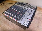 Phonic MM1202 XP Powered mixer / versterker mengtafel, Ophalen of Verzenden, Gebruikt, 10 tot 20 kanalen, Microfooningang