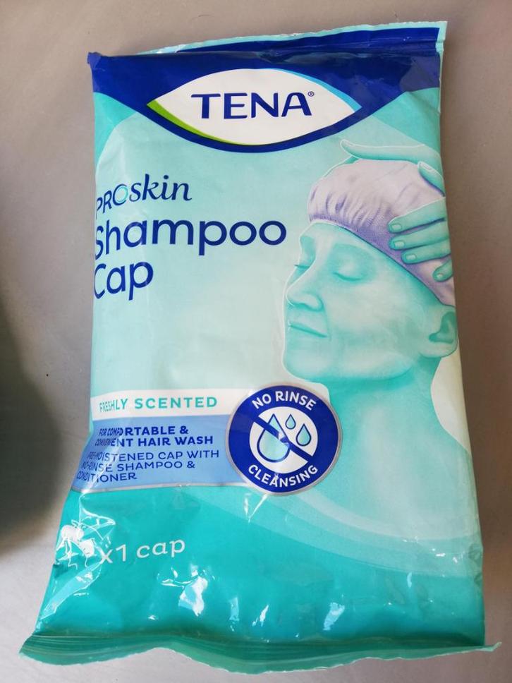 Tena, Shampoocaps, 2x, Diversen, Verpleegmiddelen, Nieuw, Ophalen of Verzenden