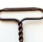 Antieke reclame kurkentrekker Woldring & Idema Groningen, Verzenden, Gebruikt, Gebruiksvoorwerp