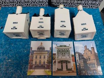 Klm huisjes nieuw stempel  BOLS Genever 35 mle  beschikbaar voor biedingen