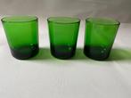Retro Set van 3 mooie zware France waterglazen, Ophalen, Gebruikt, Overige typen