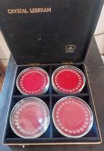 Crystal Leerdam onderzetters(12 st), Ophalen, Nieuw, Glas of Kopje