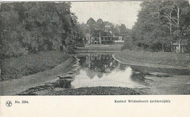 AK Kasteel Wildenborch Vorden, Verzamelen, Ansichtkaarten | Nederland, Ongelopen, Gelderland, 1940 tot 1960, Ophalen of Verzenden