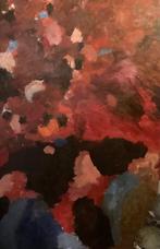 Groot schilderij op doek 2 m x 1,40 m, Antiek en Kunst, Ophalen