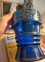 Zeldzame Hans Bolek Loetz vaas, zilver floraal motief, Antiek en Kunst, Ophalen