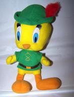 Vintage Looney Tunes Tweetie Robin Hood knuffel. Zeldzaam., Verzamelen, Poppetjes en Figuurtjes, Ophalen of Verzenden, Zo goed als nieuw