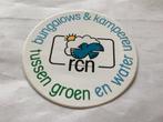 Vintage RCN Sticker - Tussen Groen en Water, Ophalen of Verzenden, Gebruikt, Overige typen