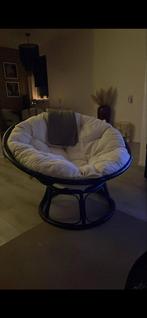 Comfortabele Papasan Stoel te Koop!, Huis en Inrichting, Fauteuils, Ophalen, Gebruikt, Riet of Rotan, 100 tot 125 cm