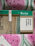 A. Buijs - Statistiek om mee te werken + opgaven, Ophalen of Verzenden, Gelezen, A. Buijs