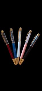 Pennen met echte mineraal stenen, Ophalen of Verzenden, Mineraal