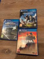 PS4 Games: Horizon, Mafia, On the Road, Online, 1 speler, Zo goed als nieuw, Vanaf 16 jaar
