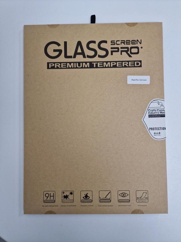 Apple Ipad pro - Screenprotector - 12.9inch, Computers en Software, Tablet-hoezen, Nieuw, Bescherming voorkant, 12 inch, Ophalen of Verzenden