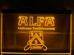 Led Lichtbord ALFA 3d neon look, Ophalen of Verzenden, Nieuw, Lichtbak of (neon) lamp