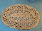 Ovaal tapijt - 60x90 cm, Ophalen, Beige, 50 tot 100 cm, Zo goed als nieuw