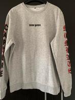 H&M Grijze Trui met Print maat S, Maat 52/54 (L), Ophalen of Verzenden, Zo goed als nieuw, H & M