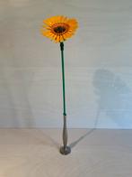 Vintage fluitkandelaar roos- bloemenvaas, Huis en Inrichting, Woonaccessoires | Vazen, Ophalen of Verzenden, Overige kleuren, Minder dan 50 cm