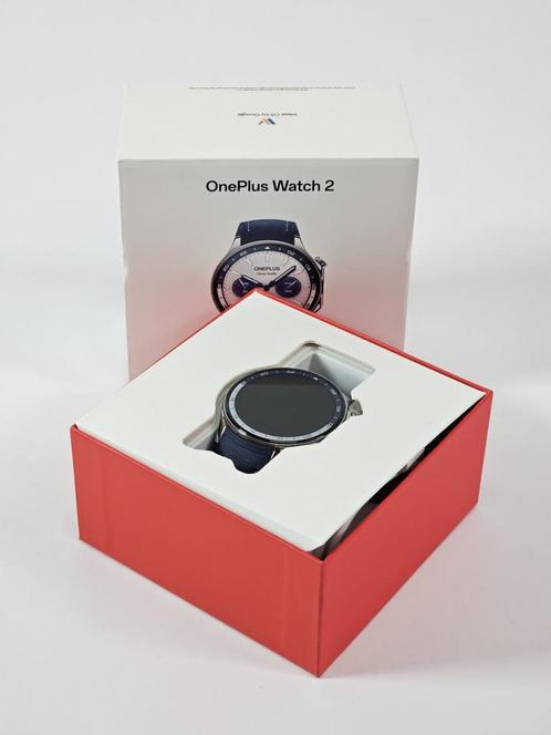 OnePlus Watch 2 - Nordic Blue Edition, Sieraden, Tassen en Uiterlijk, Smartwatches, Zo goed als nieuw, Android, Blauw, Afstand