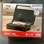 Alpina 750W Contact Grill - Nieuw!, Ophalen, Nieuw