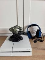 PS4 met 2 controllers en headset, Spelcomputers en Games, Spelcomputers | Sony PlayStation 4, Met 2 controllers, Ophalen of Verzenden