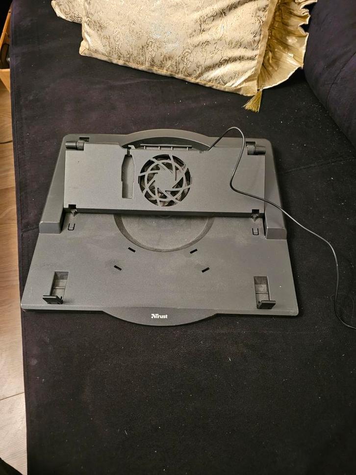 Laptop Steun met USB Ventilator, Computers en Software, Laptoptafels, Gebruikt, In hoogte verstelbaar, Ophalen of Verzenden