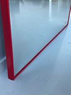 Jaren 80 spiegel vintage wandspiegel retro mirror rood, Huis en Inrichting, Woonaccessoires | Spiegels, Ophalen, Gebruikt, 75 tot 100 cm