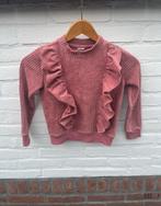 Hema gebreide velvet rib trui oudroze – maat 110/116 herfst, Ophalen of Verzenden, Meisje, Trui of Vest