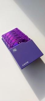 5 minidisc + houder, Audio, Tv en Foto, Walkmans, Discmans en Minidiscspelers, Ophalen of Verzenden, Minidisc-speler