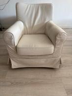 Ikea ektorp stoel beige, Huis en Inrichting, Fauteuils, Gebruikt, 75 tot 100 cm, Ophalen of Verzenden, Stof