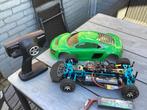 Tamiya TT02 Audi R8 alle options. Borsteloos motor. RTR., Hobby en Vrije tijd, Elektro, Gebruikt, Ophalen of Verzenden, Schaal 1:10