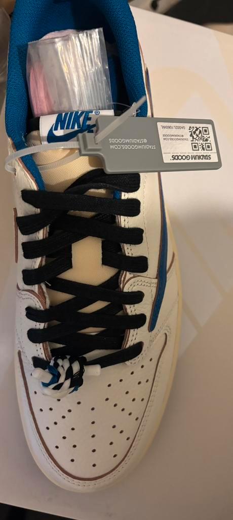 Air jordan 1 Low Travis Scott x fragment 2.0 Maat 43, Kleding | Heren, Schoenen, Nieuw, Overige kleuren, Ophalen