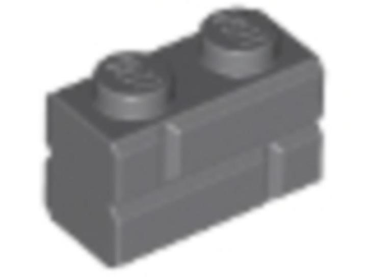 Lego Castle Stenen 5 x 1x2 Met Steen Patroon Donker Blauw, Kinderen en Baby's, Speelgoed | Duplo en Lego, Nieuw, Lego, Losse stenen