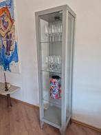Vitrinekast / Displaykast met glazen planken, Ophalen, Minder dan 50 cm, Glas, Modern
