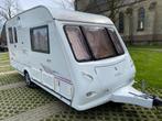 Elddis Odyssey 432, Reich mover, Oyster Vision schotel, Caravans en Kamperen, Caravans, Particulier, Standaardzit, 4 tot 5 meter