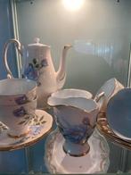 Koffiesetje pastel met bloemen, Ophalen of Verzenden