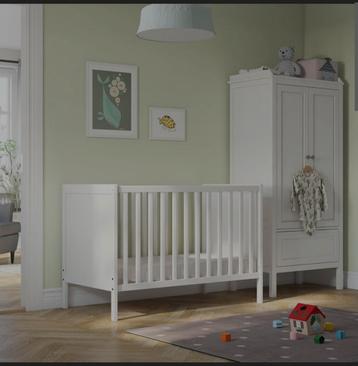 Babybedje Wit 60 x 120 beschikbaar voor biedingen