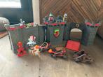 Playmobil 4440 Kasteelkoffer Wolvenridders - mist onderdelen, Ophalen of Verzenden, Gebruikt, Los playmobil