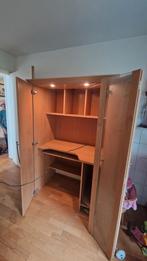Mooie degelijke computerkast met licht, Huis en Inrichting, Kasten | Computermeubels, Ophalen, Zo goed als nieuw, 70 tot 120 cm